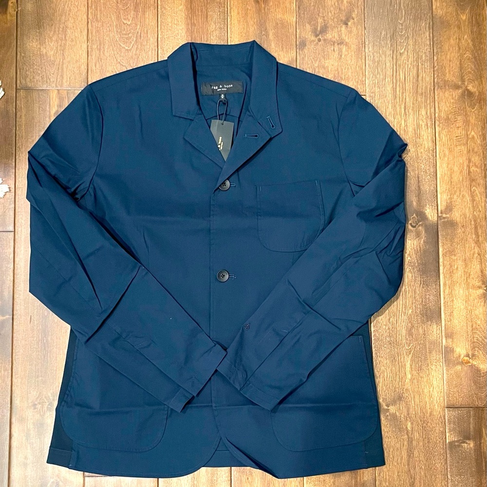 tag removed.l Used once for two hours!! Rag & Bone Precision Cotton Blazer